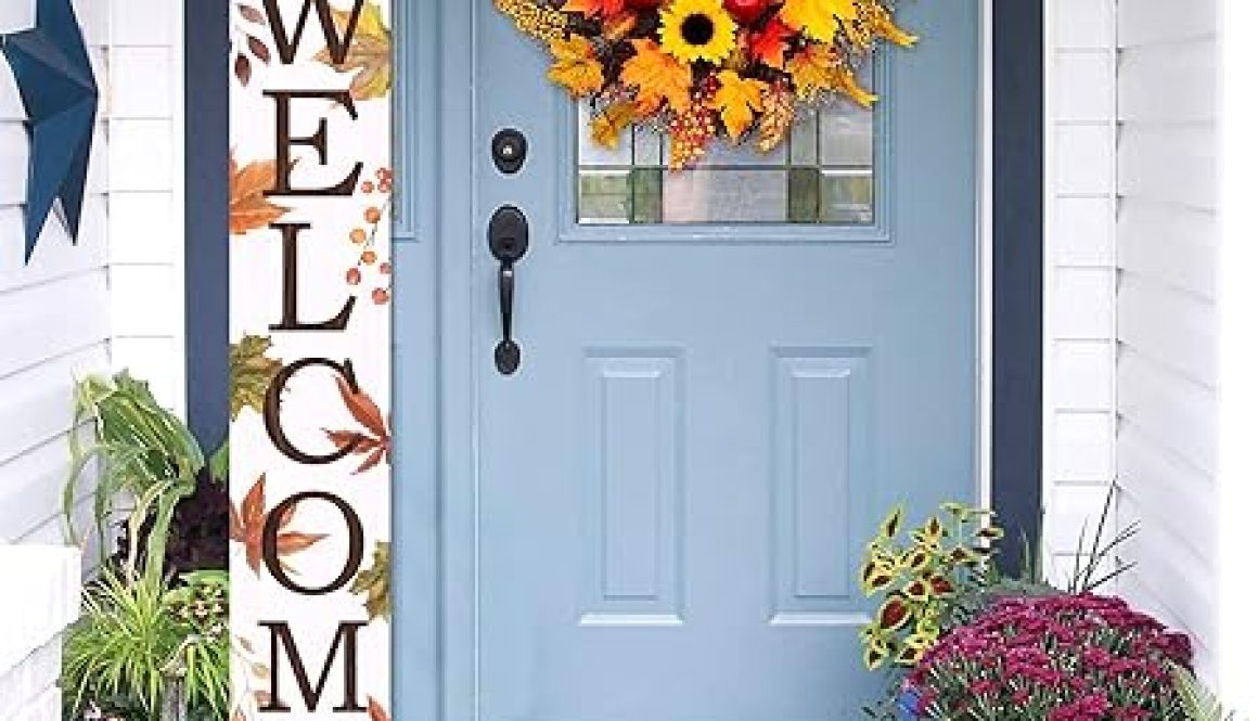 Welcome Fall porch sign