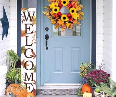 Welcome Fall porch sign