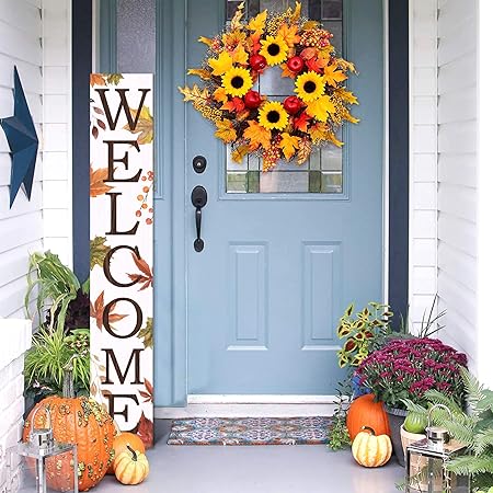 Welcome Fall porch sign